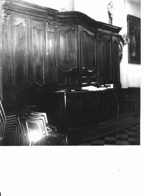 armadietto per oli santi di Bancalari Giovanni (prima metà sec. XVIII)