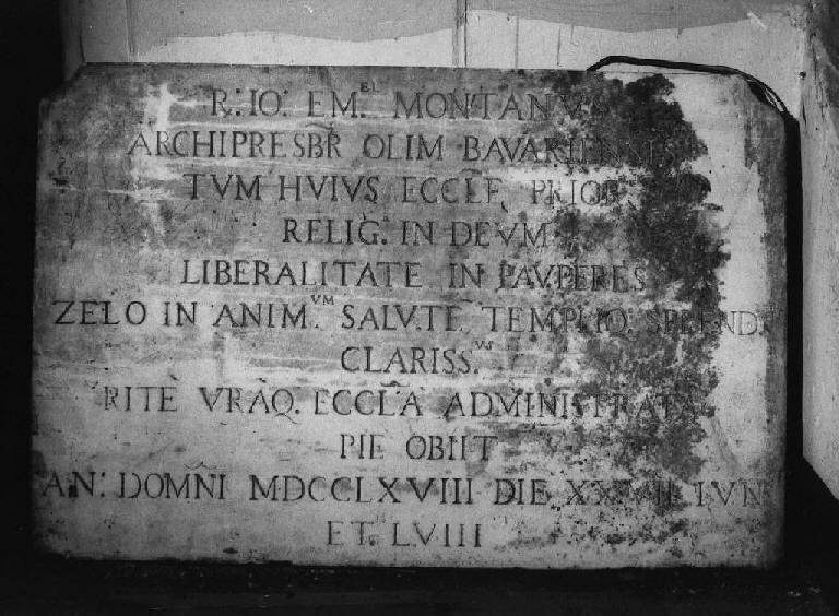 lapide - PRODUZIONE LIGURE (terzo quarto sec. XVIII)