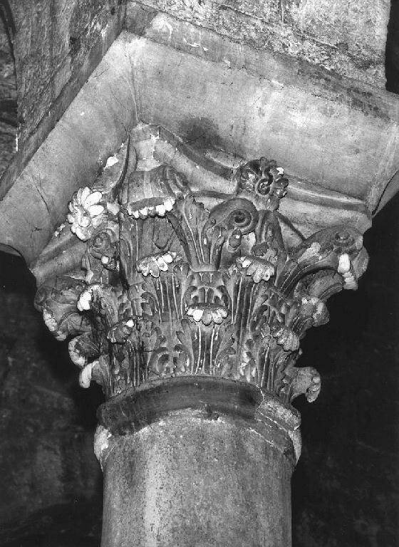 capitello - produzione romana (prima metà sec. XII)