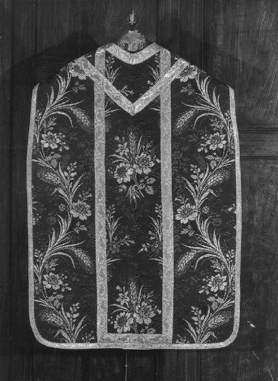 stola, elemento d'insieme - manifattura ligure (sec. XIX)