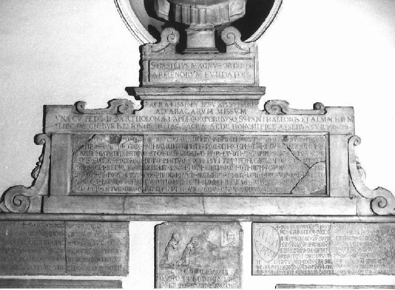 lapide - bottega ligure (inizio sec. XIV)