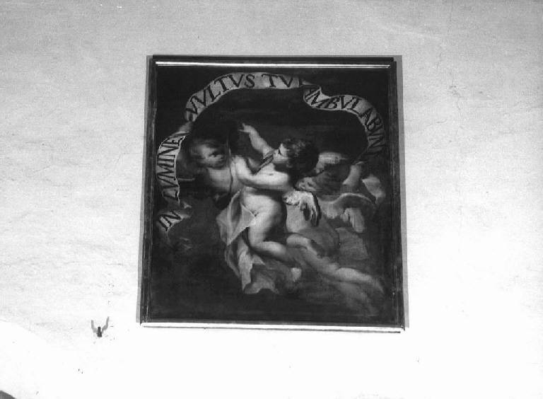 putti (dipinto) di De Ferrari Gregorio (terzo quarto sec. XVII)