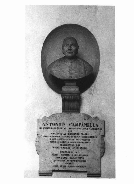 lapide, opera isolata - bottega ligure (primo quarto sec. XX)