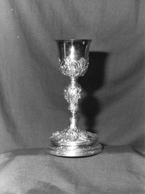 calice - bottega ligure (primo quarto sec. XX)