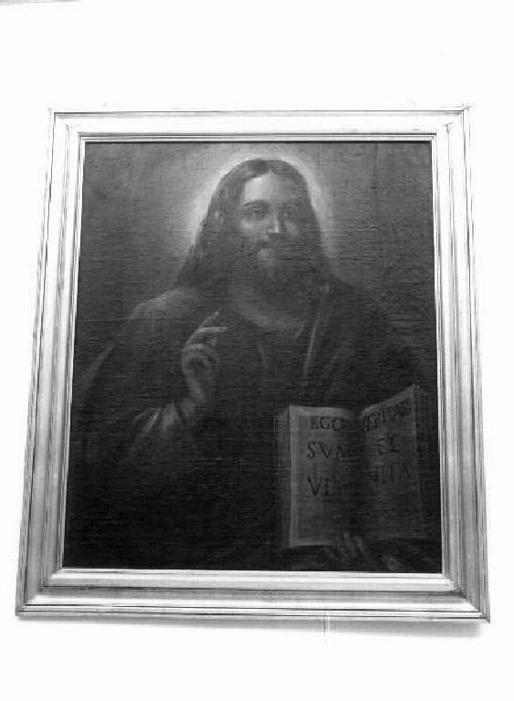 Cristo benedicente (dipinto) - ambito ligure (primo quarto sec. XX)