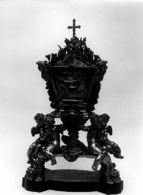 reliquiario - bottega genovese (fine sec. XIX)