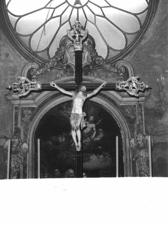 Cristo crocifisso (croce d'altare) - bottega genovese (seconda metà sec. XVIII)