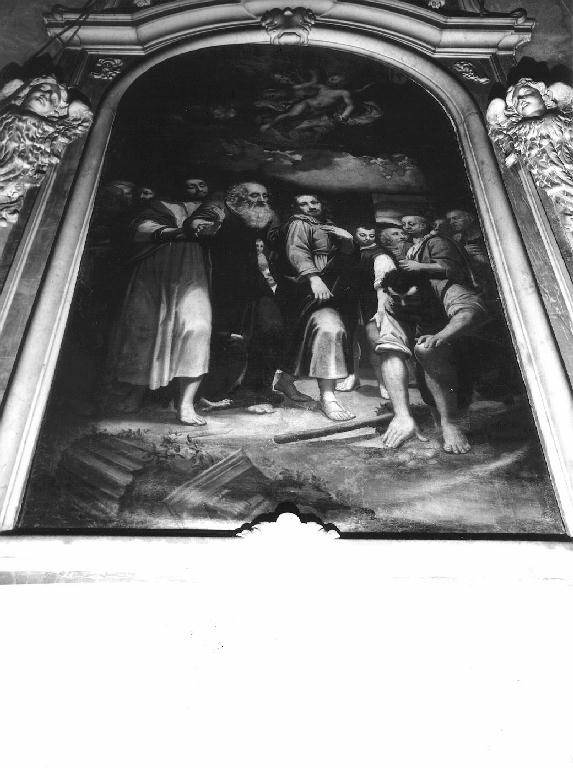 San Giovanni Evangelista (dipinto) di Cappellino Giovanni Domenico, De Ferrari Lorenzo (primo quarto sec. XVIII)