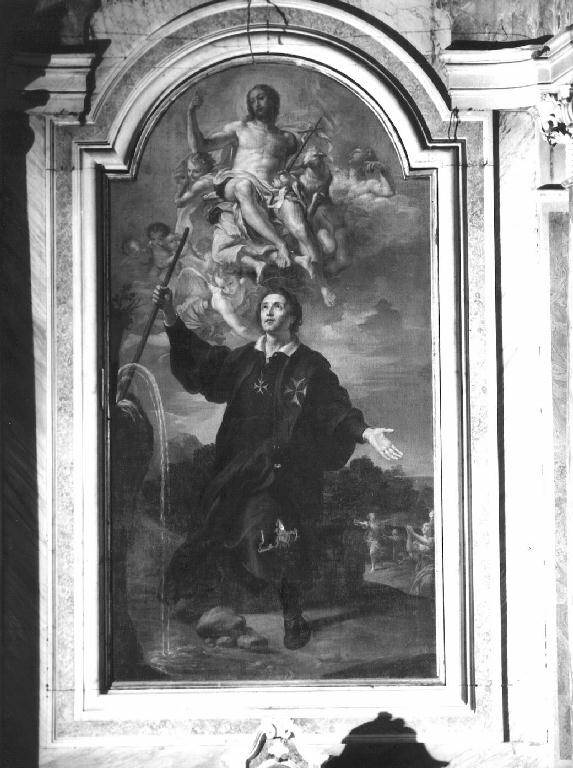 miracolo di Sant'Ugo (dipinto) di De Ferrari Lorenzo (prima metà sec. XVIII)