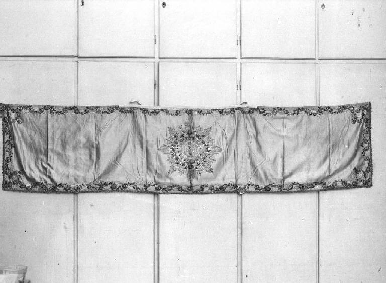 velo omerale - manifattura ligure (inizio sec. XVIII)