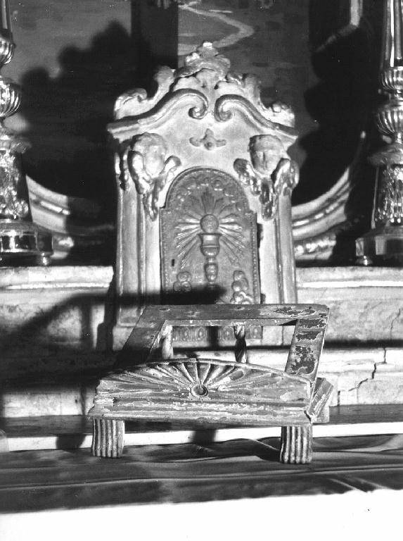 leggio d'altare - bottega ligure (sec. XIX)