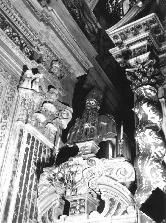 vescovo (busto) - bottega ligure (sec. XVIII)