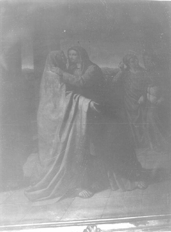 visitazione (dipinto, insieme) di De Servi Luigi (ultimo quarto sec. XIX)