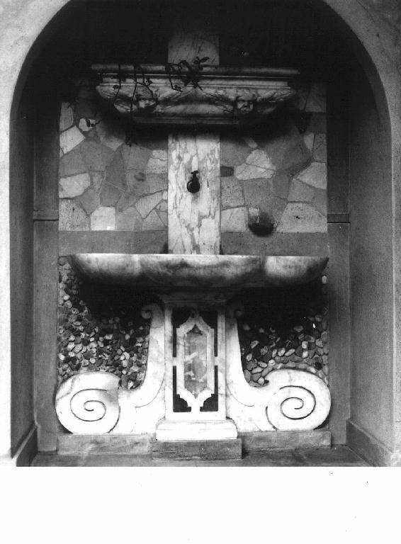 lavabo - bottega ligure (inizio sec. XVIII)