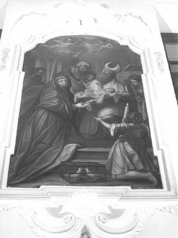 presentazione di Gesù al tempio (dipinto) - ambito ligure (primo quarto sec. XVIII)