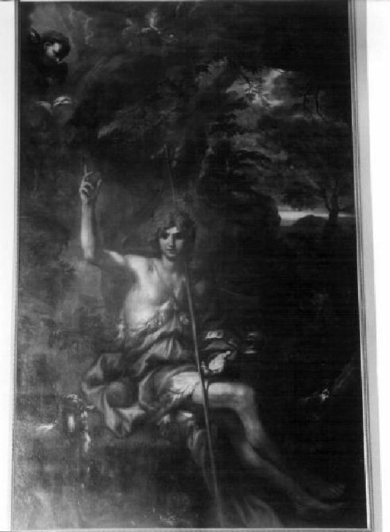 San Giovanni Battista (dipinto) di Piola Domenico (attribuito) (seconda metà sec. XVII)
