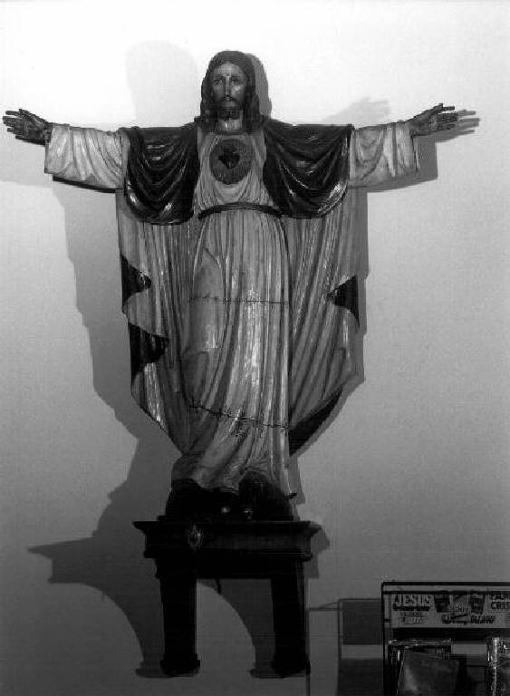 Sacro Cuore di Gesù (statua) - bottega genovese (prima metà sec. XX)
