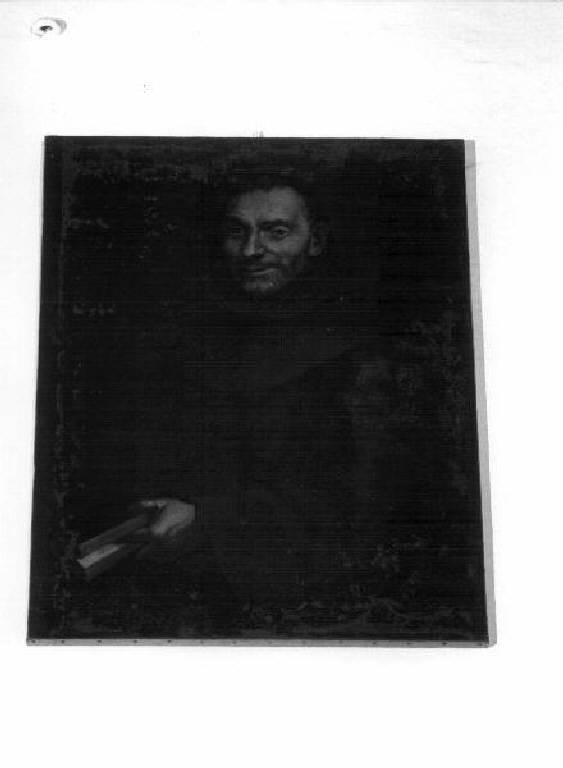 RITRATTO DI PADRE CANDIDO GIUSO (dipinto) - ambito genovese (prima metà sec. XVIII)