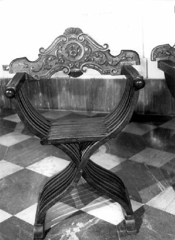 sedia - bottega genovese (inizio sec. XX)