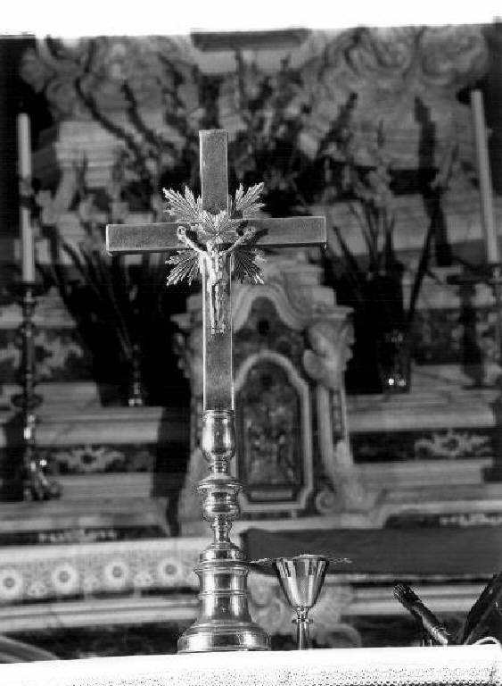 Cristo crocifisso (crocifisso) - bottega genovese (seconda metà, prima metà sec. XIX, sec. XX)