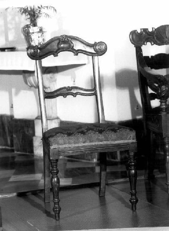 sedia - bottega genovese (secc. XIX/ XX)