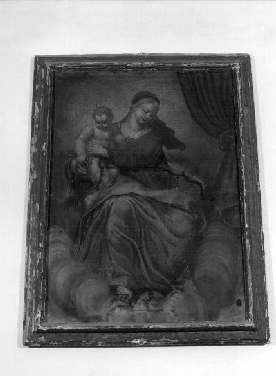 Madonna con Bambino (dipinto) - ambito genovese (prima metà sec. XVIII)
