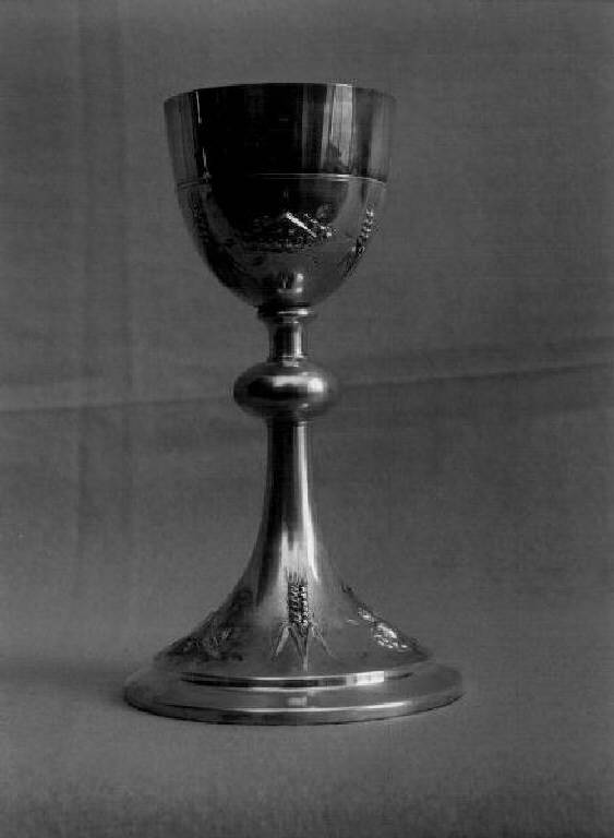 calice - bottega genovese (metà sec. XX)