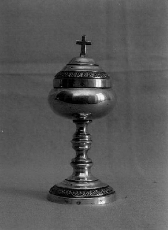 pisside - bottega genovese (seconda metà sec. XIX)