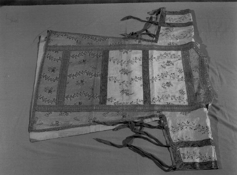 tunicella - manifattura ligure (prima metà sec. XIX, sec. XX)