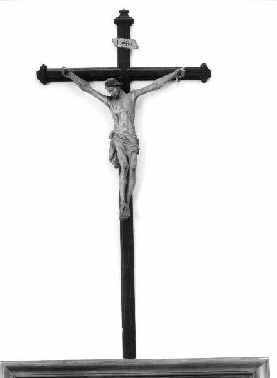 Cristo crocifisso (crocifisso) - bottega genovese (secc. XVIII/ XIX)