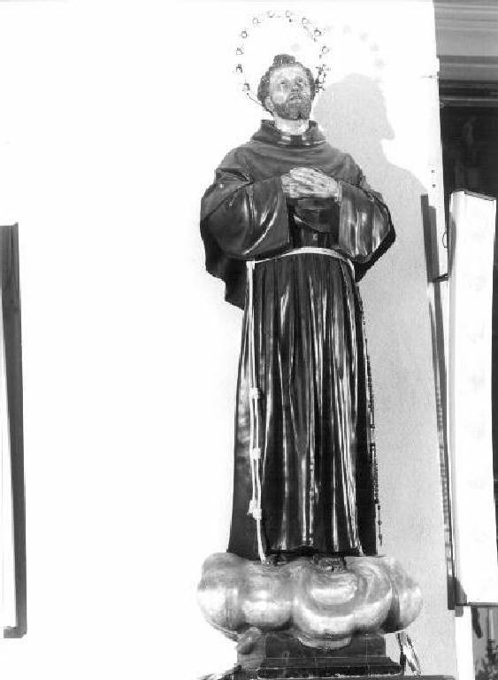 San Francesco d'Assisi (statua) di Canepa Antonio (attribuito) (primo quarto sec. XX)