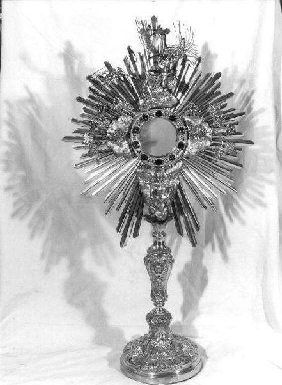 ostensorio - bottega genovese (fine sec. XIX)