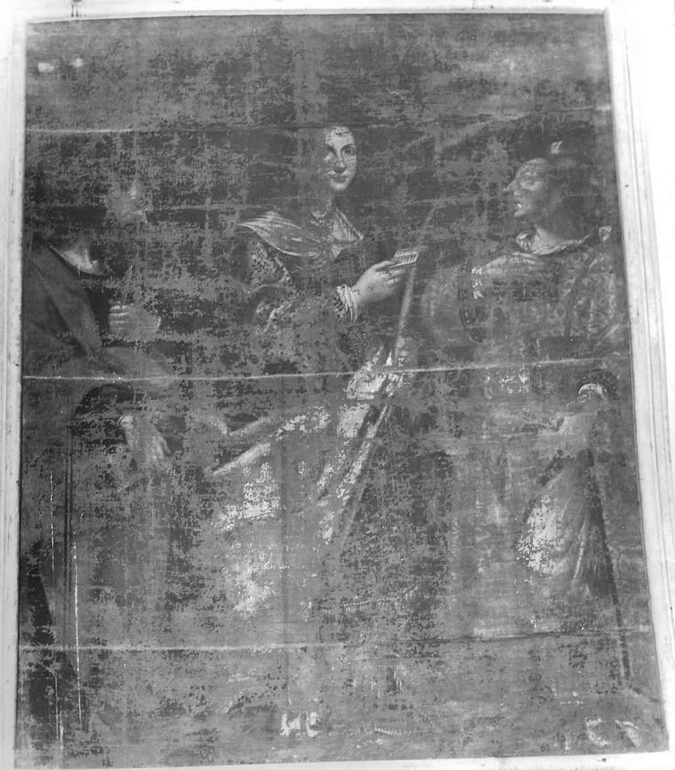 Santi (dipinto, opera isolata) - ambito toscano (sec. XVI)