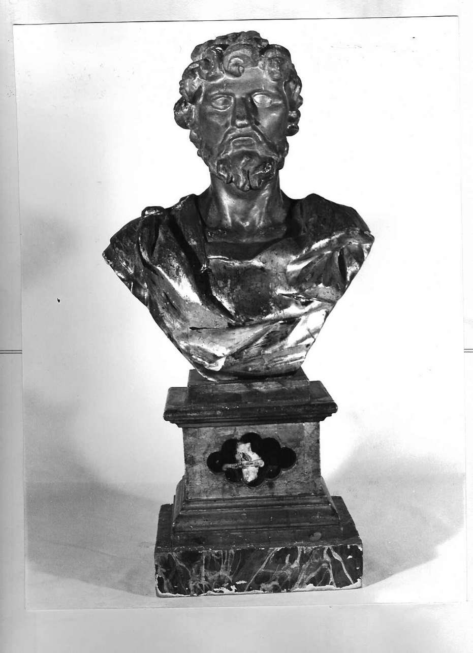 Santo (reliquiario - a statua, pendant) - bottega italiana (sec. XVIII)