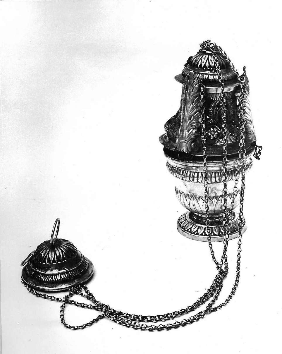 turibolo, opera isolata - bottega italiana (secc. XVIII/ XIX)