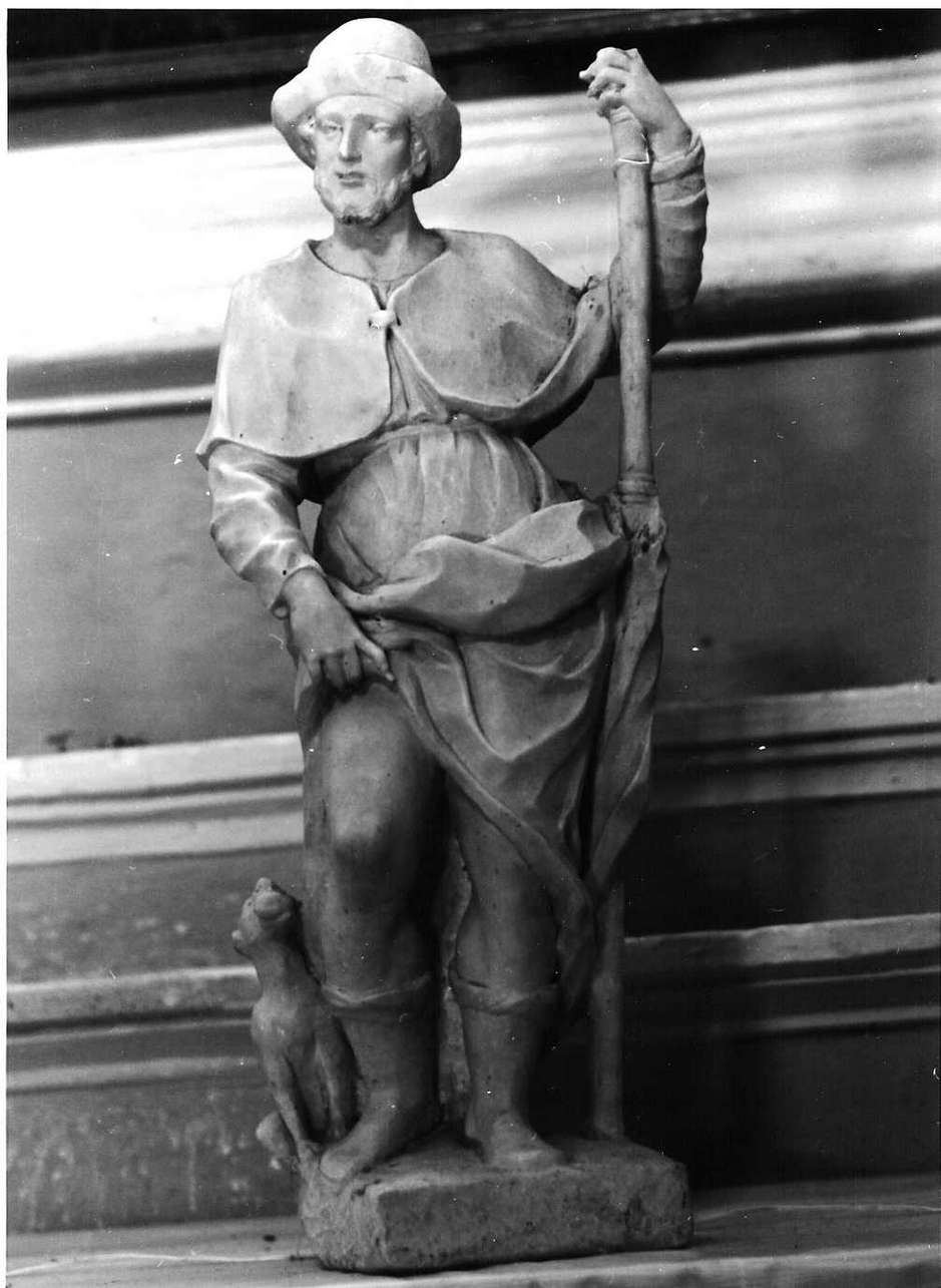 San Rocco (statuetta, opera isolata) - bottega italiana (sec. XVIII)
