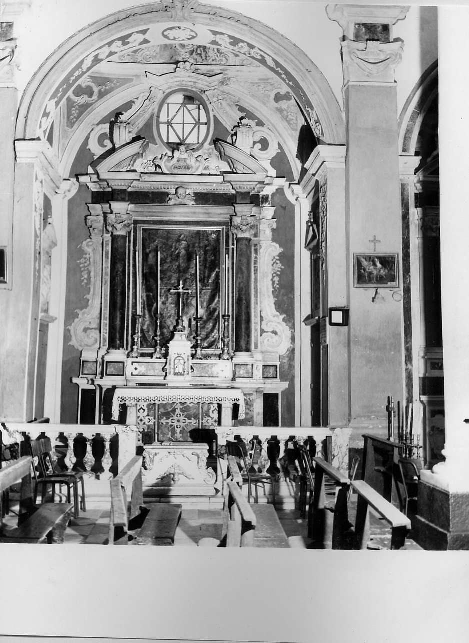 altare, opera isolata - bottega italiana (sec. XVIII)
