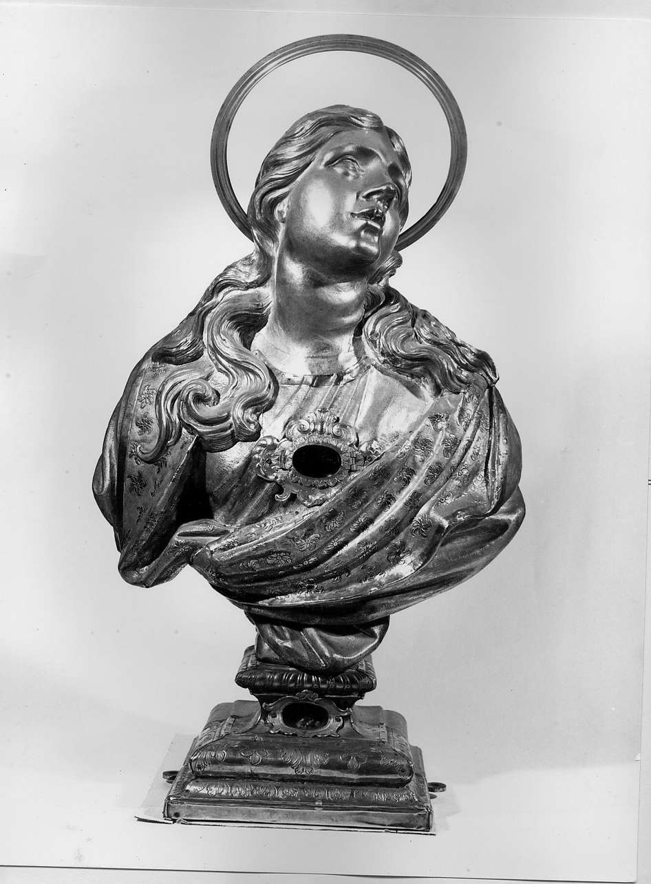Santa Maria Maddalena (reliquiario - a busto, opera isolata) - bottega ligure (sec. XVII)