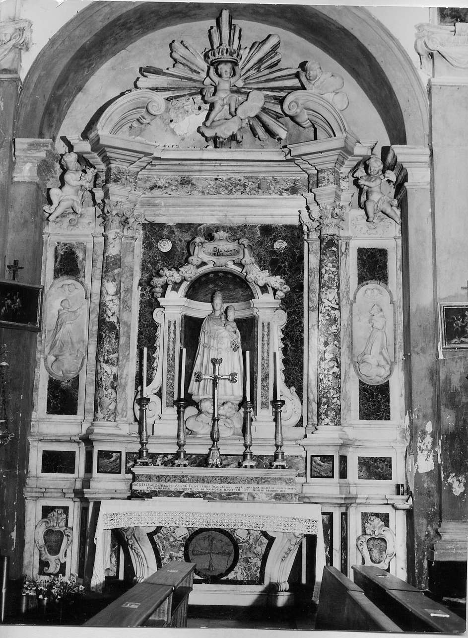 altare, opera isolata - bottega italiana (sec. XVIII)