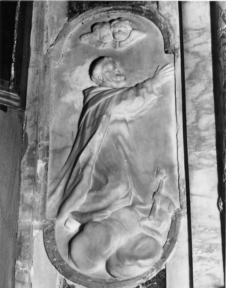 San Domenico (rilievo, opera isolata) - bottega italiana (sec. XVIII)
