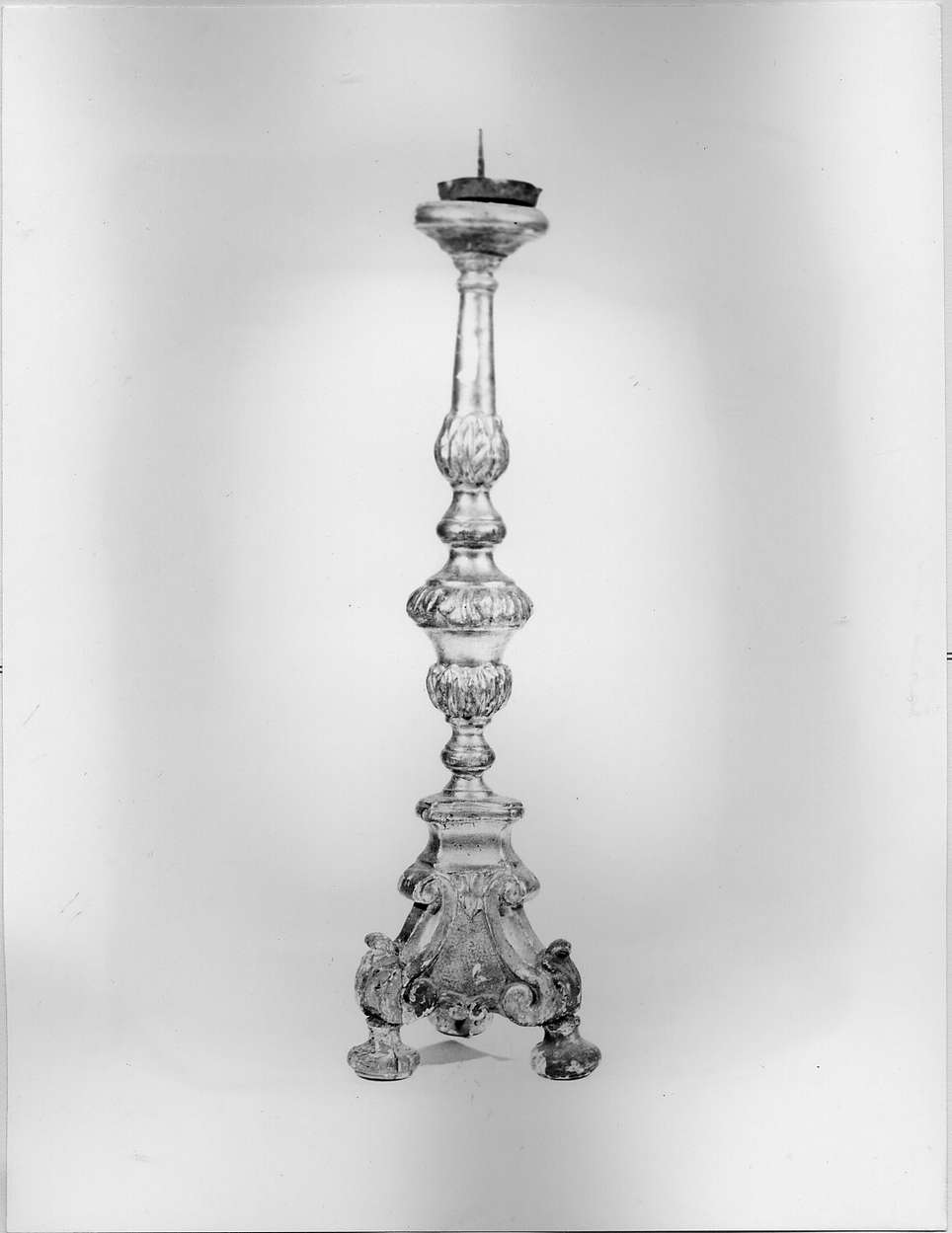 candeliere, serie - bottega italiana (seconda metà sec. XVIII)