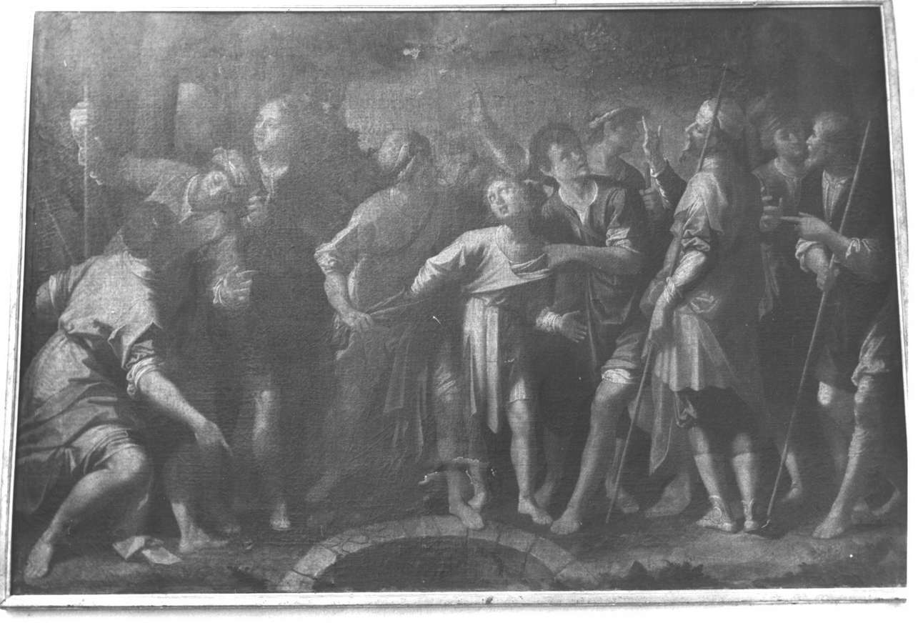Giuseppe venduto dai fratelli (dipinto, opera isolata) di Lomi Aurelio (fine/inizio secc. XVI/ XVII)