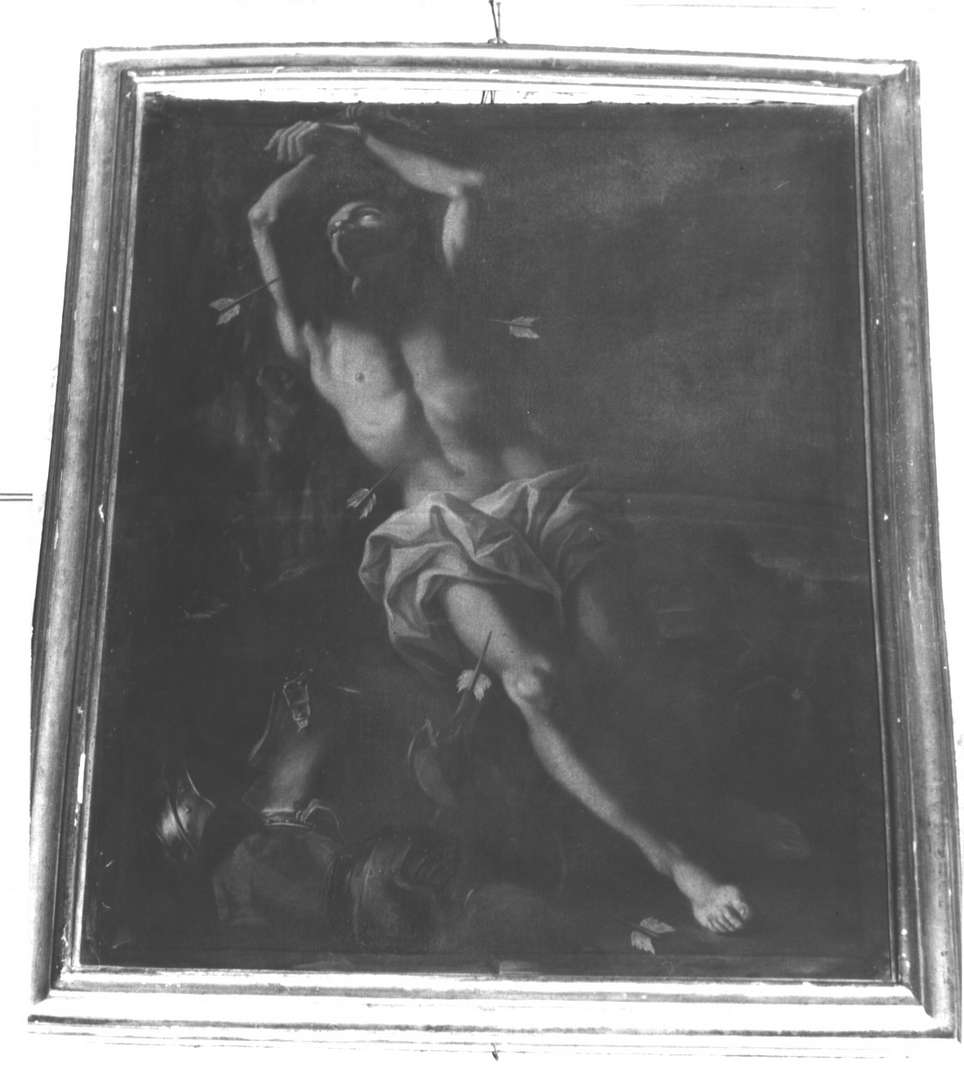 martirio di San Sebastiano (dipinto, opera isolata) - ambito emiliano (?) (sec. XVII)