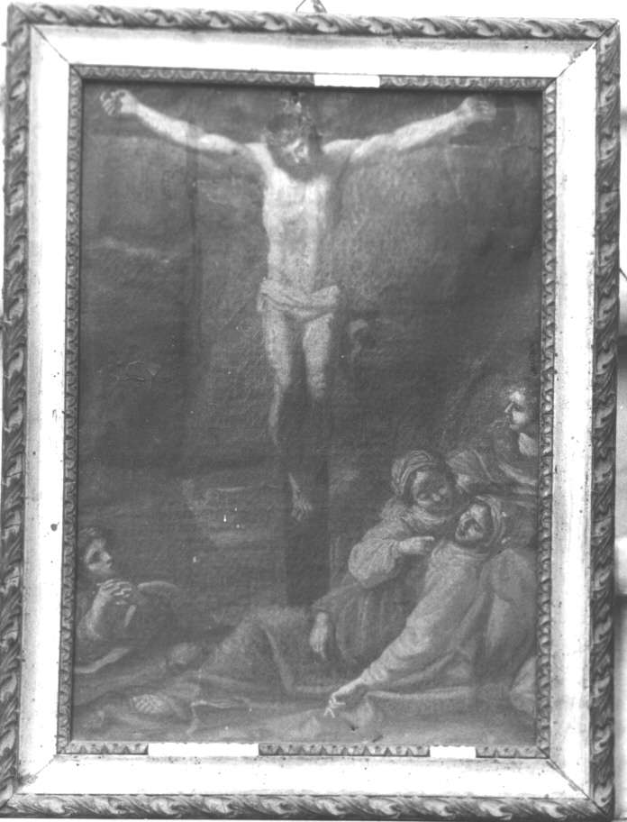 crocifissione di Cristo (dipinto, opera isolata) - ambito italiano (sec. XVIII)