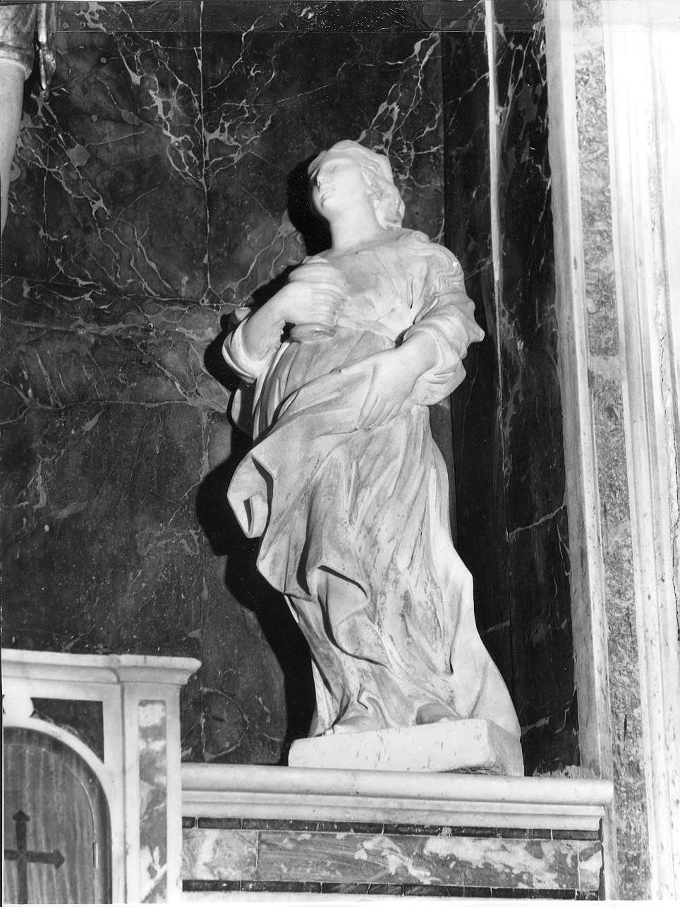 Santa Maria Maddalena (statua, elemento d'insieme) - bottega italiana (sec. XVIII)