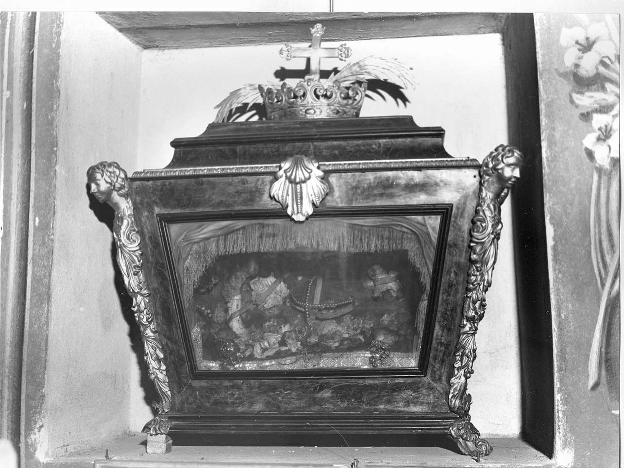 reliquiario, opera isolata - bottega italiana (sec. XVIII)