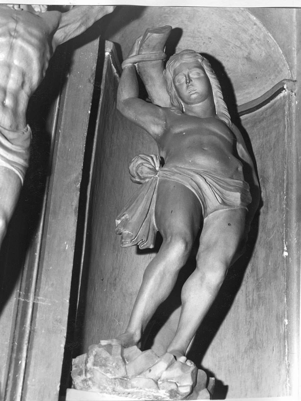 San Sebastiano (statua, opera isolata) - bottega italiana (sec. XVIII)