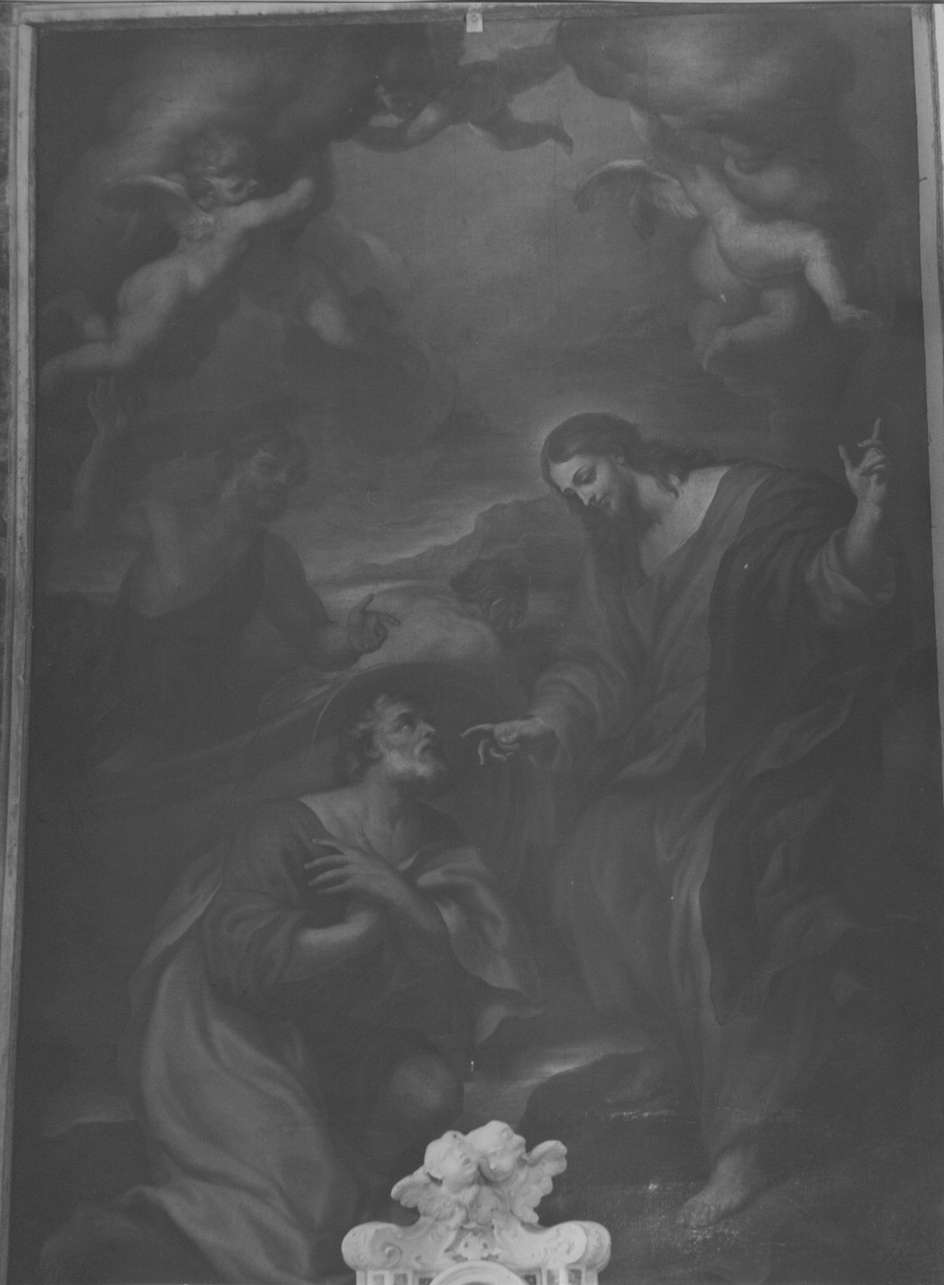 vocazione di San Pietro (dipinto, opera isolata) di Piola Paolo Gerolamo (attribuito) (ultimo quarto sec. XVII)