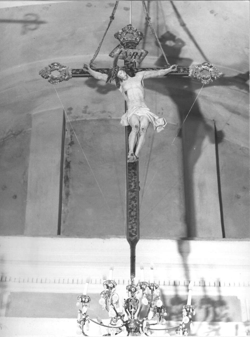 Cristo crocifisso (crocifisso, opera isolata) - ambito italiano (sec. XVIII)