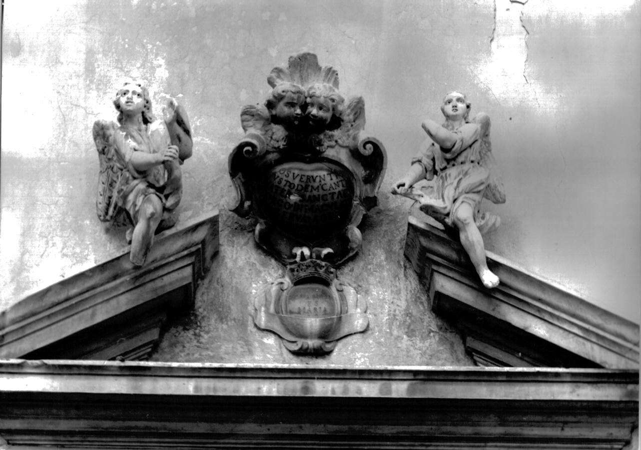 decorazione plastica, insieme - bottega italiana (secc. XVII/ XVIII)